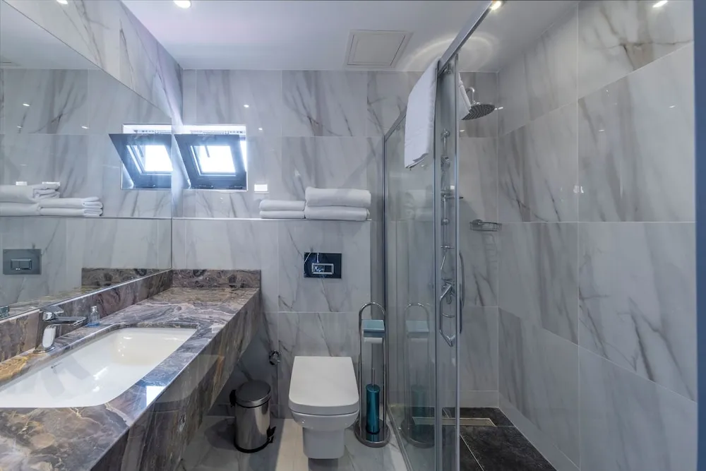 King Room with Bosphorus View, Annex Building (Stair Access)