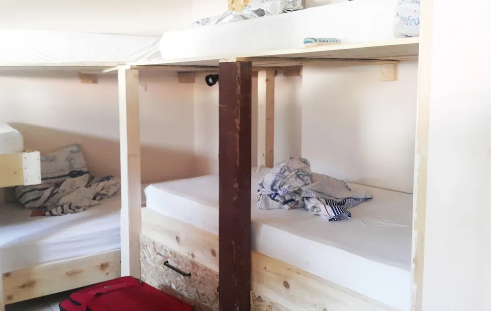 Ortak Ranzalı Oda, Sadece erkekler için, Ortak Banyo, Dağ Manzaralı (Sextuple, Air conditioning)