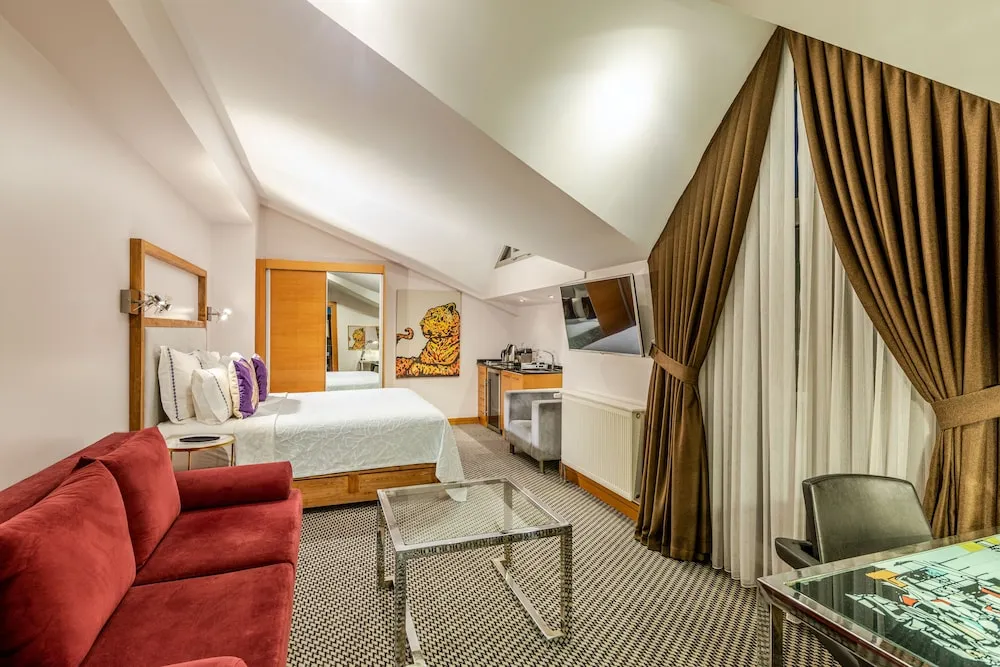 Luxury Stüdyo Süit, 1 Yatak Odası, Teras, Deniz Manzaralı
