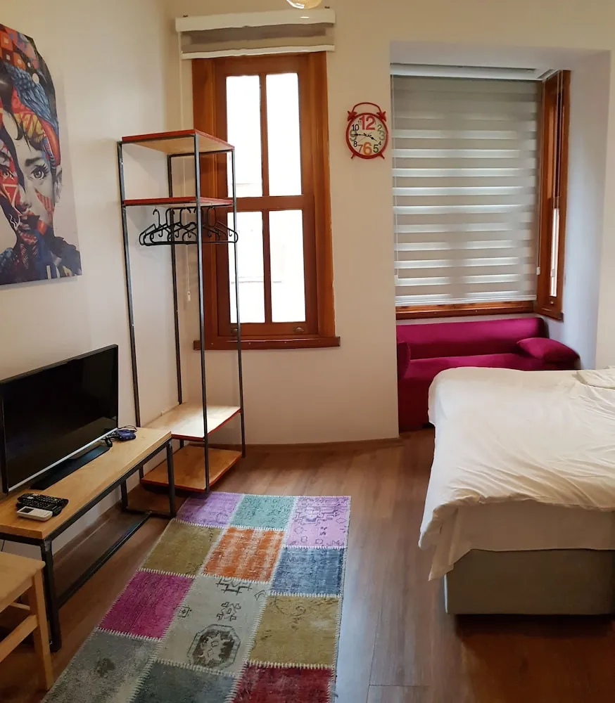 Apart Daire, 1 Çift Kişilik Yatak, Sigara İçilmez, Şehir Manzaralı