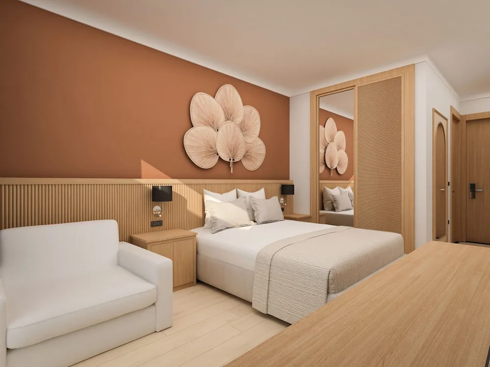 Deluxe Üç Kişilik Oda, Deniz Manzaralı, Plaj Kenarı