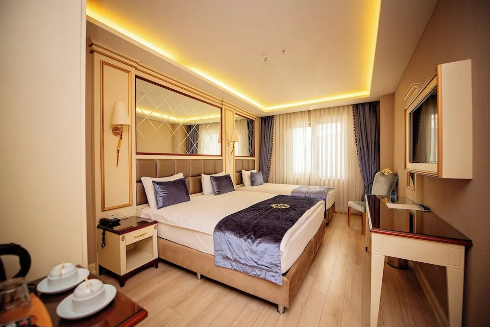 Deluxe Üç Kişilik Oda, Birden Çok Yatak, Sigara İçilmez