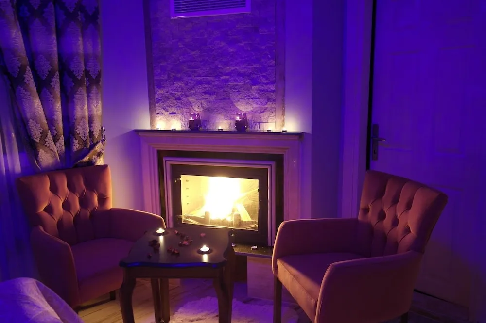 Deluxe Oda, Şömine