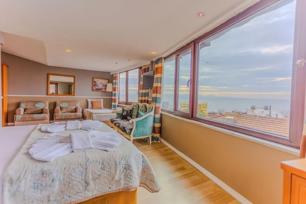 Panoramic Çatı Katı Süiti (Penthouse), 2 Yatak Odası, Deniz Manzaralı