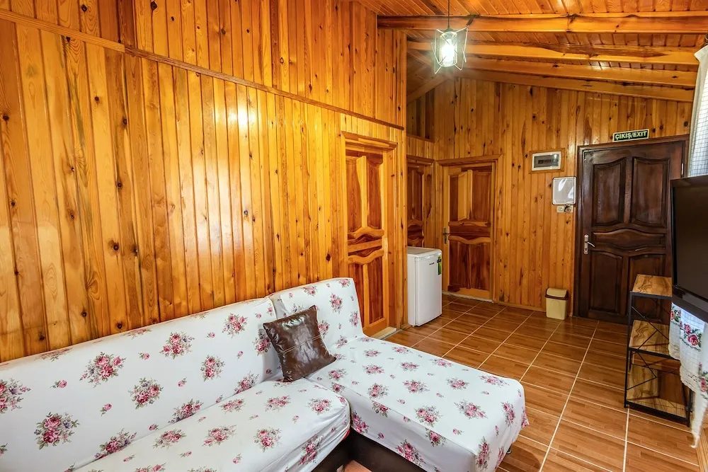 Family Bungalov, 2 Yatak Odası, Bahçe Manzaralı