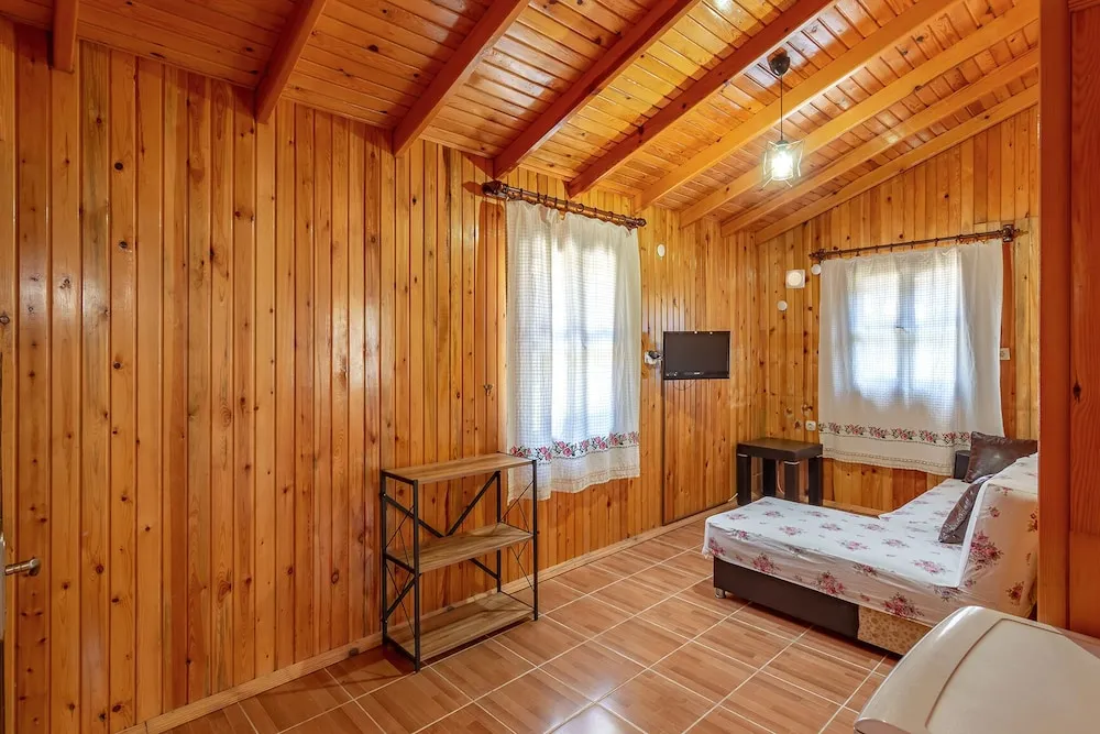 Family Bungalov, 2 Yatak Odası, Bahçe Manzaralı