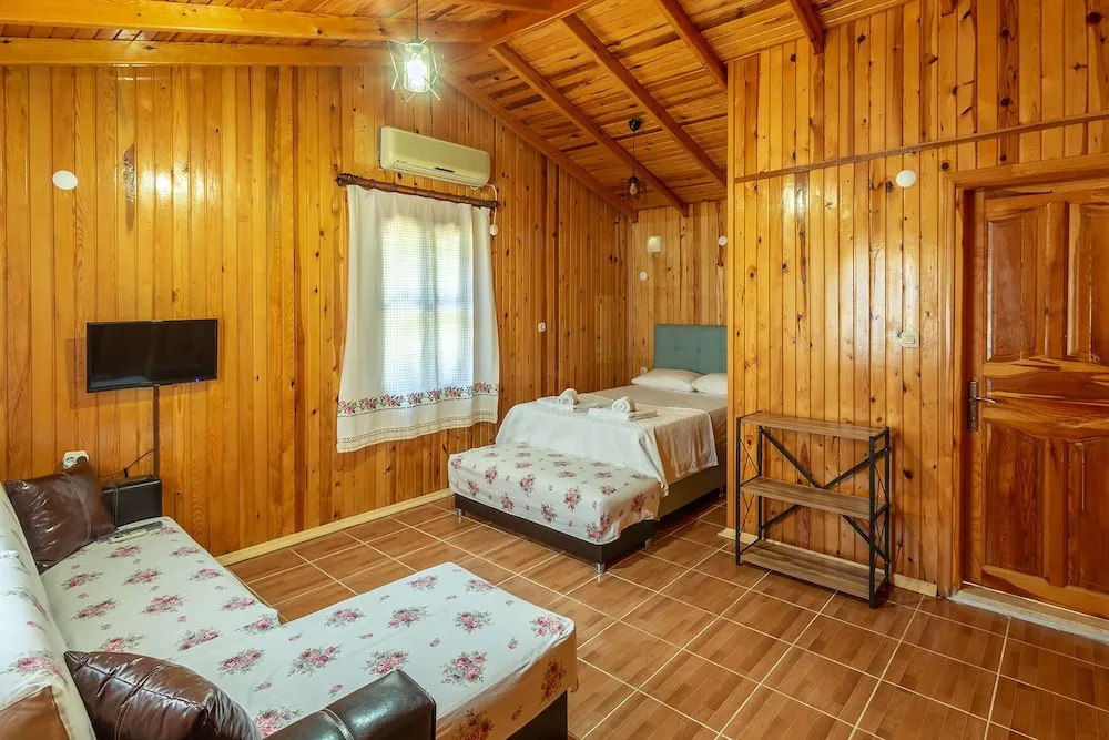 Deluxe Bungalov, 1 Yatak Odası, Bahçe Manzaralı