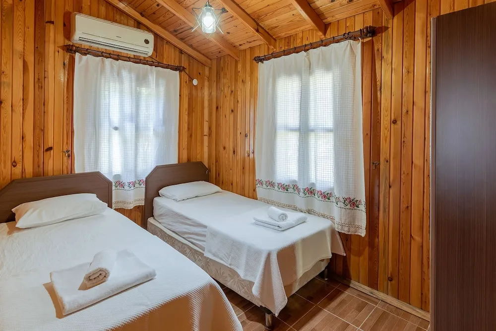 Deluxe Bungalov, 1 Yatak Odası, Bahçe Manzaralı