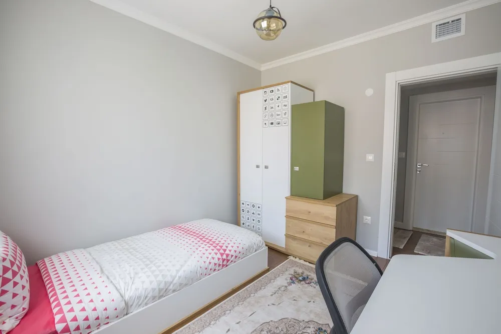 Apart Daire, 3 Yatak Odası, Sigara İçilmez
