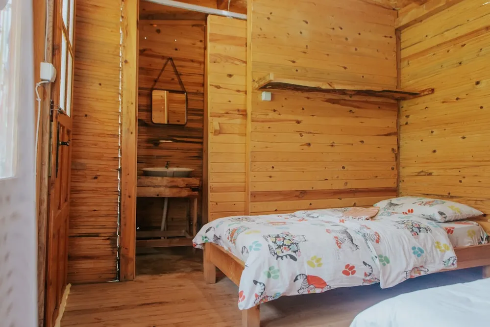 Bungalov (2 Twin Beds, Sea View, HIP HOP)