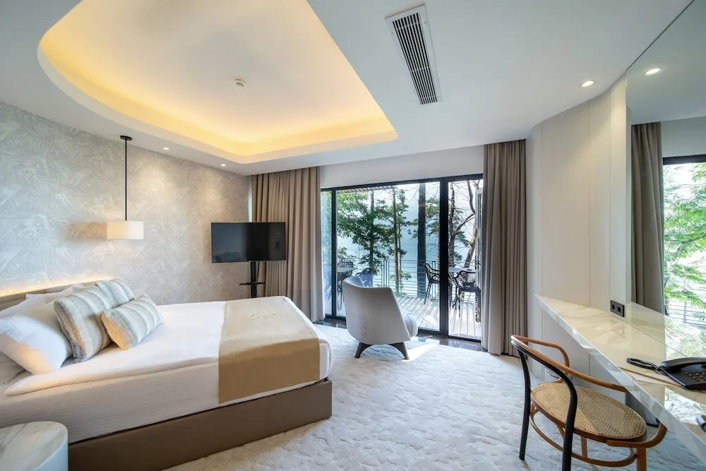Deluxe Süit, Birden Çok Yatak, Sigara İçilmez, Deniz Manzaralı