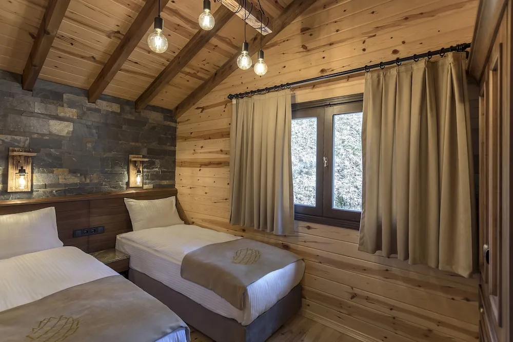 Deluxe Bungalov, 2 Yatak Odası, Deniz Manzaralı