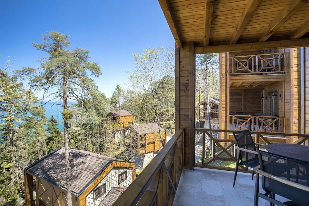 Deluxe Bungalov, 2 Yatak Odası, Deniz Manzaralı
