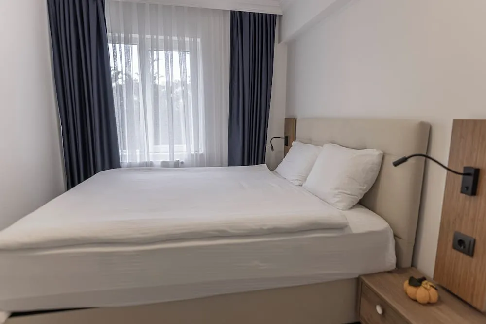 City Daire, 1 Büyük (Queen) Boy Yatak ve Çekyat, Sigara İçilmez, Küçük Mutfak