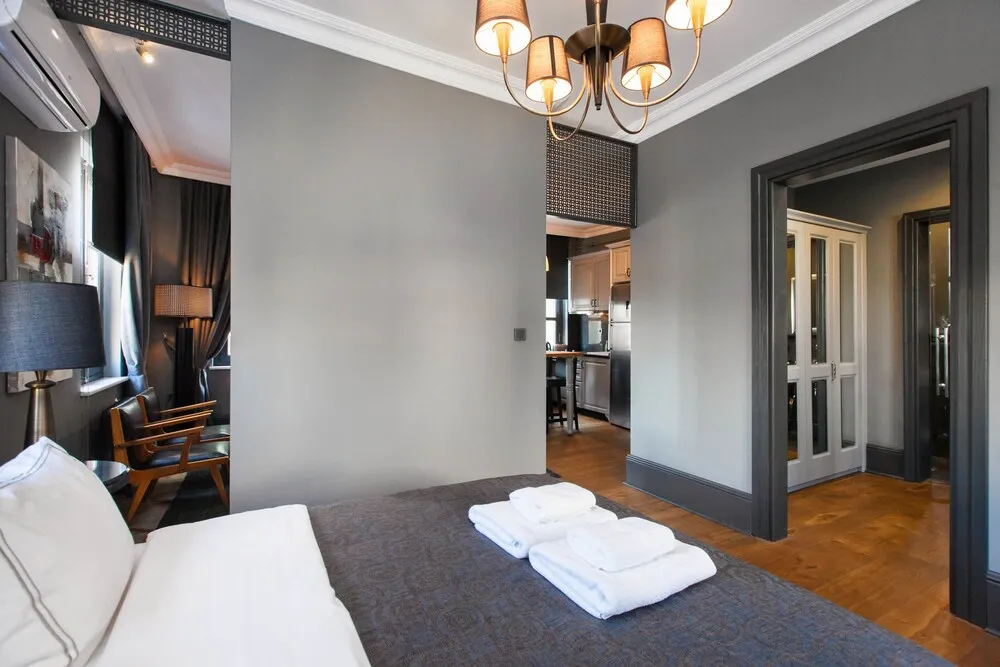 Apart Daire, 3 Yatak Odası, Teras, Deniz Manzaralı (Duplex with Kitchenette)