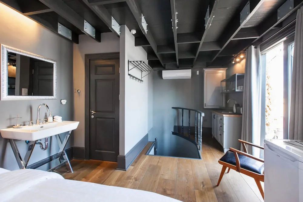 Apart Daire, 3 Yatak Odası, Teras, Deniz Manzaralı (Duplex with Kitchenette)