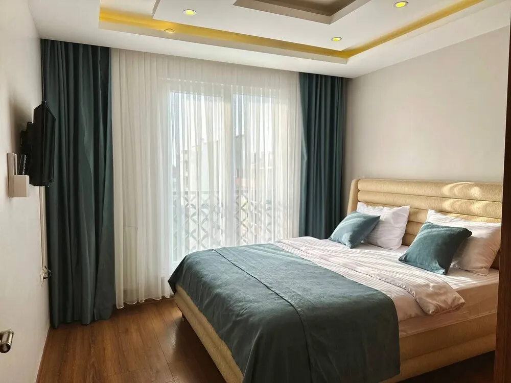Basic Süit, 1 En Büyük (King) Boy Yatak ve Çekyat, Mutfak, Şehir Manzaralı