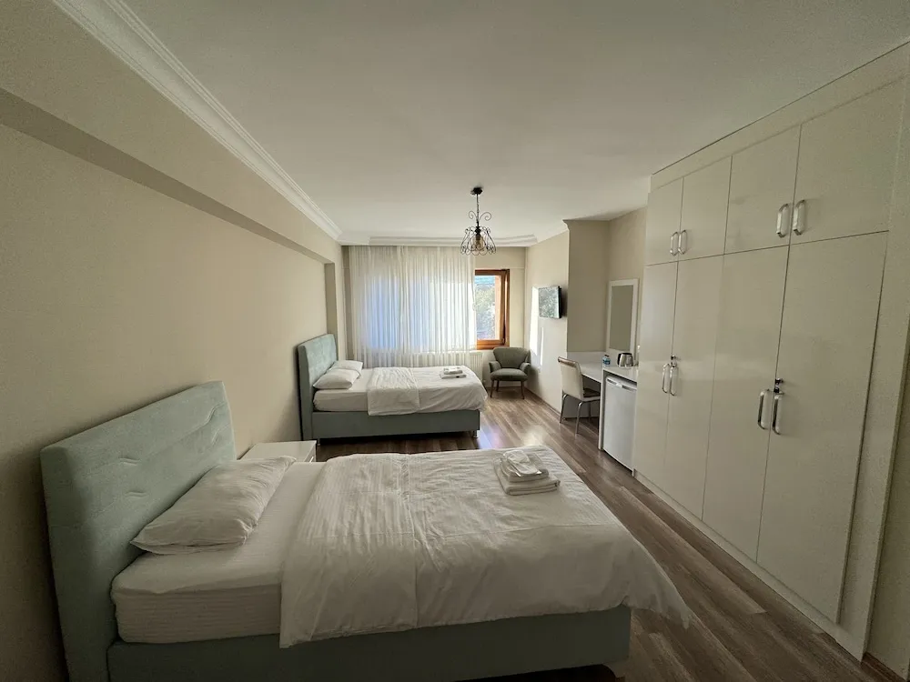 Family Tek Büyük veya İki Ayrı Yataklı Oda, Özel Banyo, Deniz Manzaralı