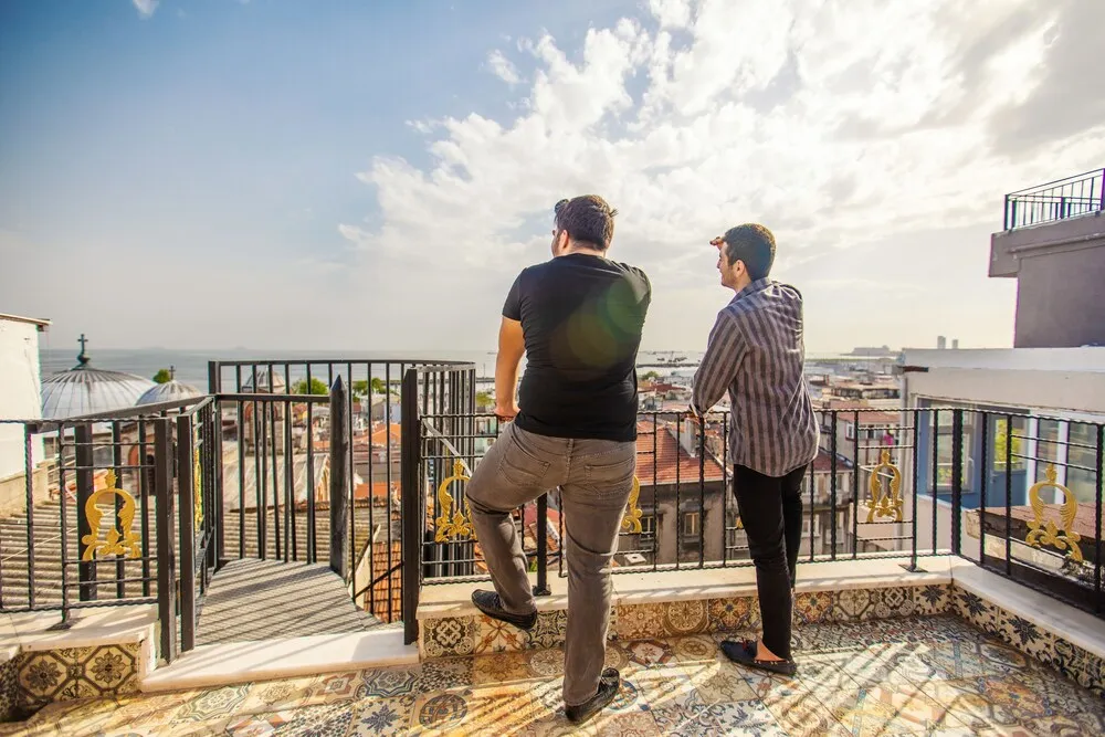 Tek Büyük Yataklı Oda, Teras, Deniz Manzaralı