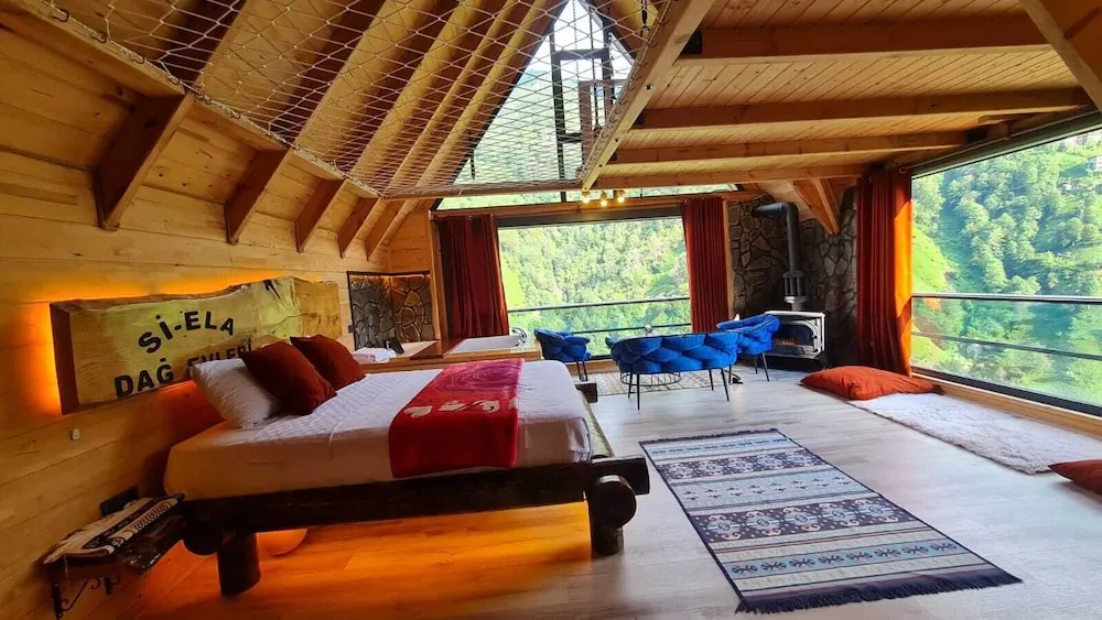 Deluxe Dağ Evi, Nehir Manzaralı
