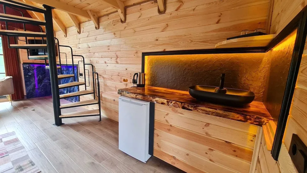 Luxury Dağ Evi, Nehir Manzaralı