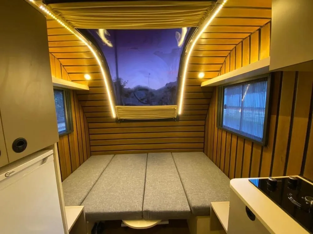Economy Karavan, 1 Yatak Odası, Sigara İçilmez, Bahçe Manzaralı