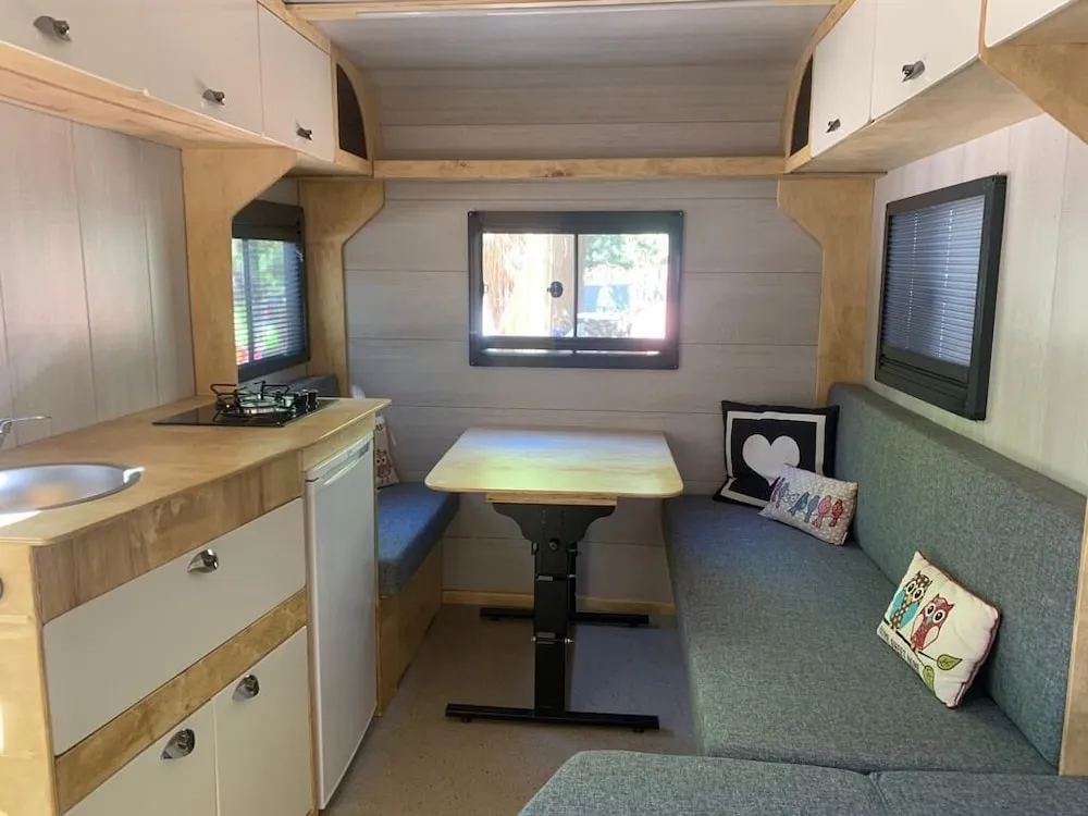 Economy Karavan, 1 Yatak Odası, Sigara İçilmez, Bahçe Manzaralı