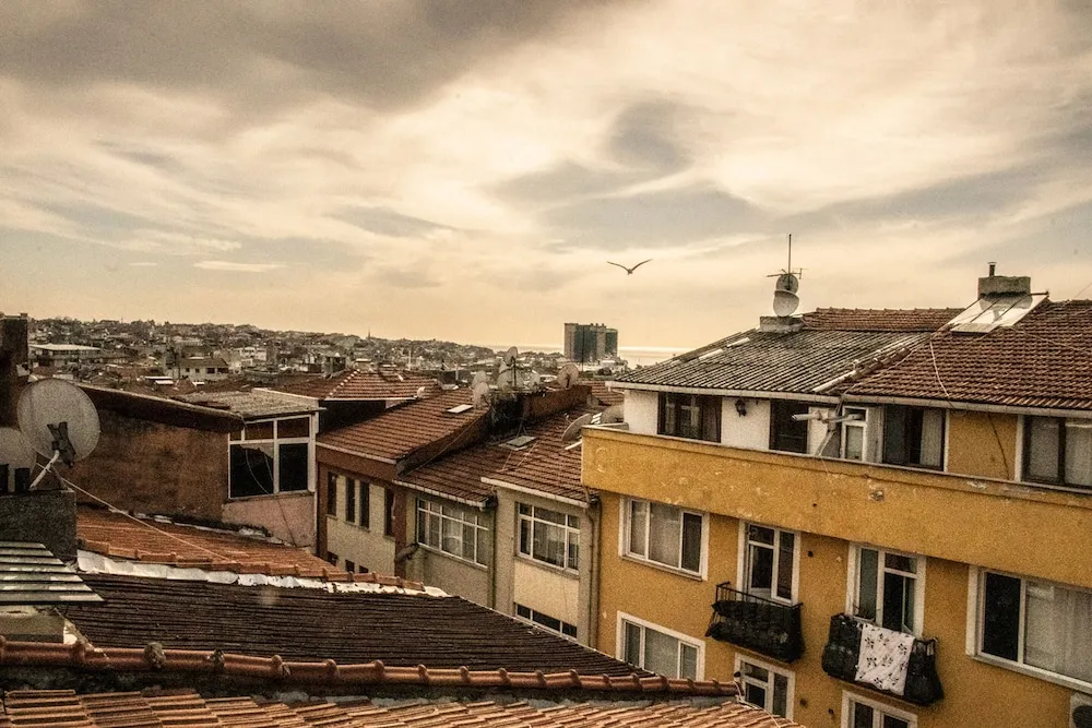 Deluxe Ortak Ranzalı Oda, Birden Çok Yatak, Kısmi Deniz Manzarası