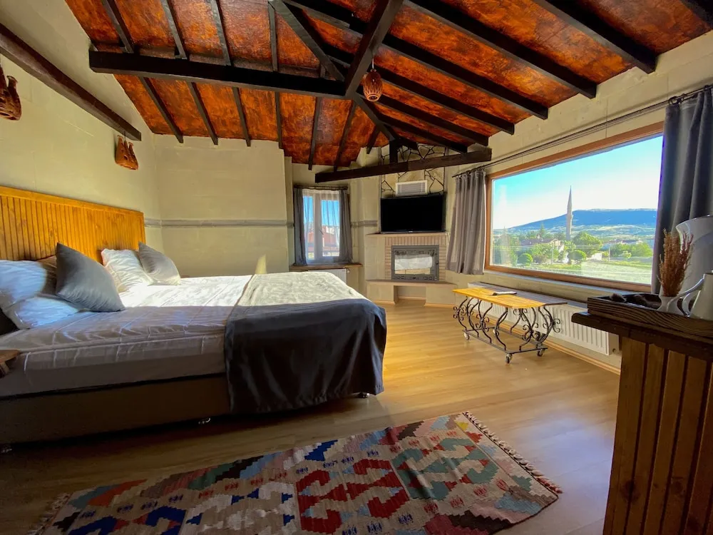 Deluxe Oda, Şömine, Şehir Manzaralı