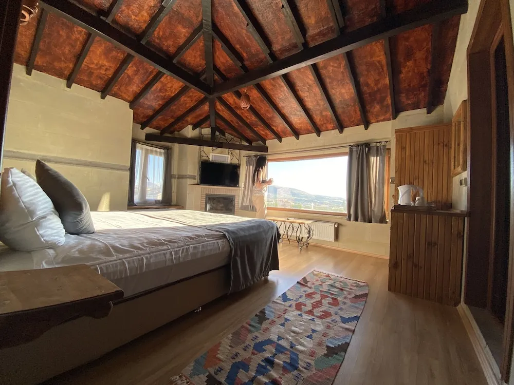 Deluxe Oda, Şömine, Şehir Manzaralı