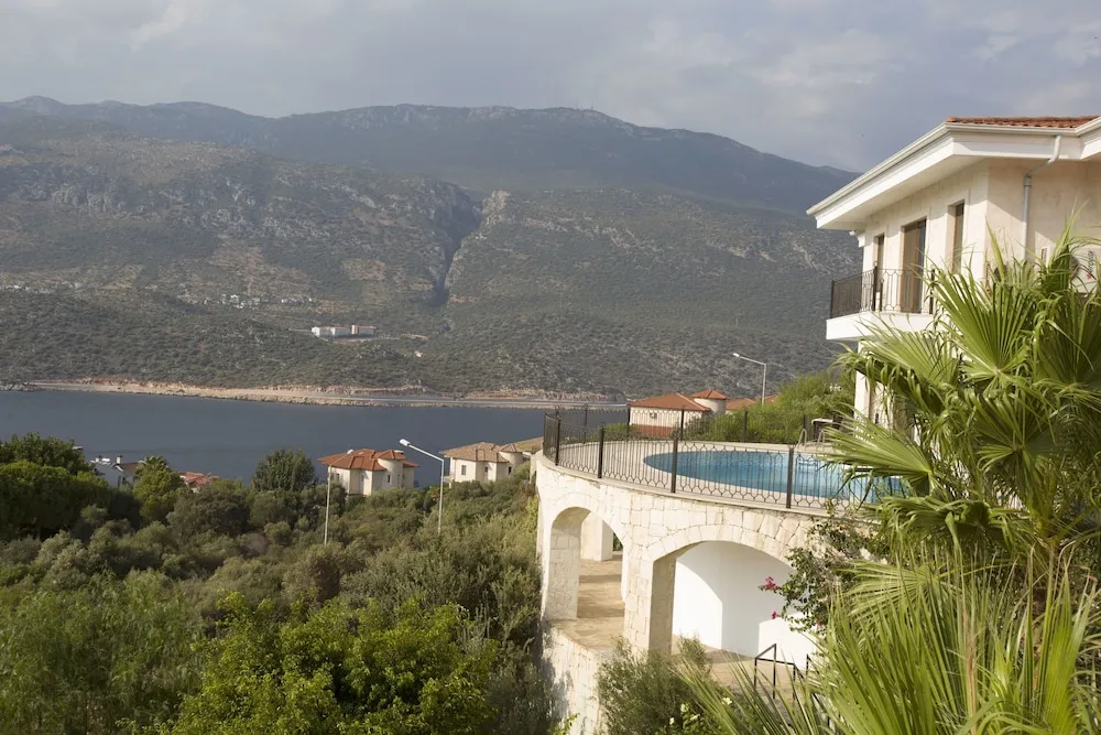 Konaklama yerinin ön cephesi