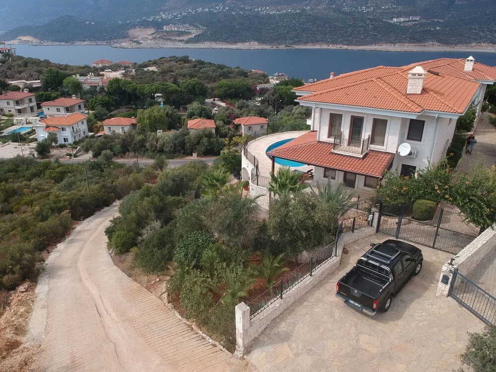 Konaklama yerinin ön cephesi
