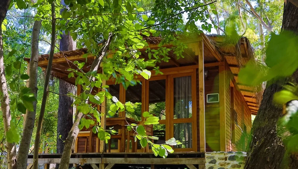 Deluxe Bungalov, Kişiye Özel Havuzlu, Bahçe Manzaralı