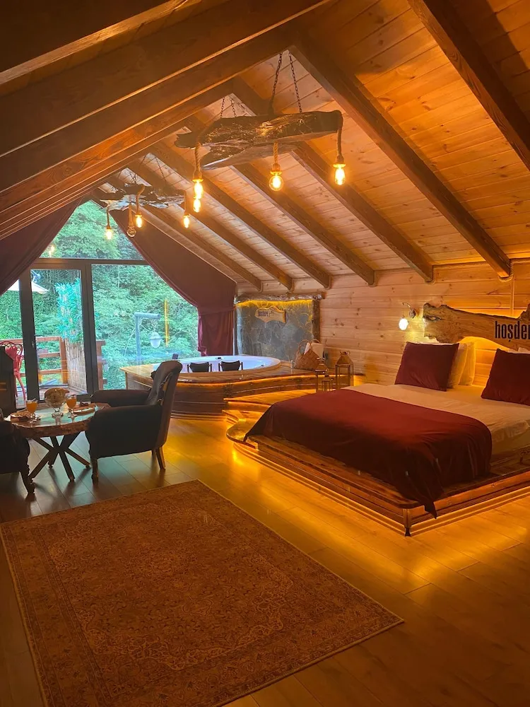 Premium Bungalov, Sıcak Su Küveti