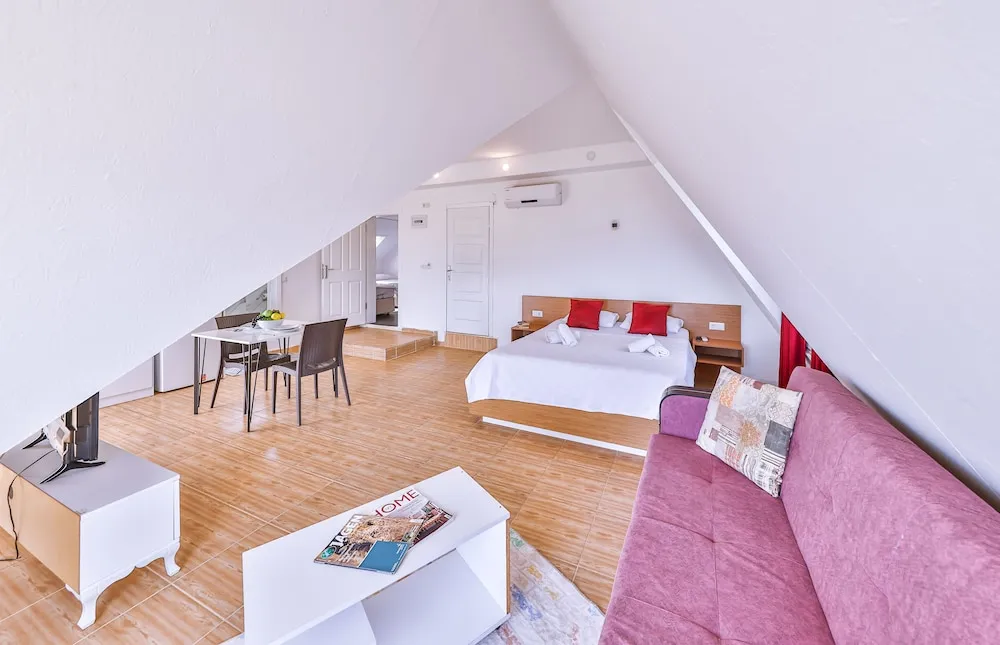 Family Çatı Katı Süiti (Penthouse), Mutfak, Deniz Manzaralı
