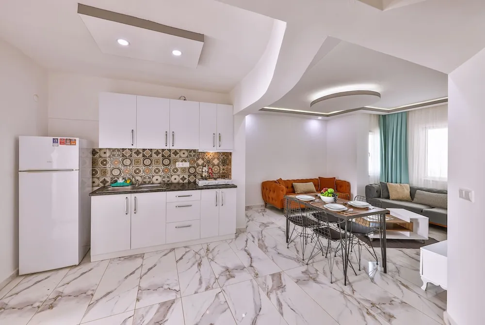 Standard Apart Daire, 1 Yatak Odası, Mutfak, Dağ Manzaralı
