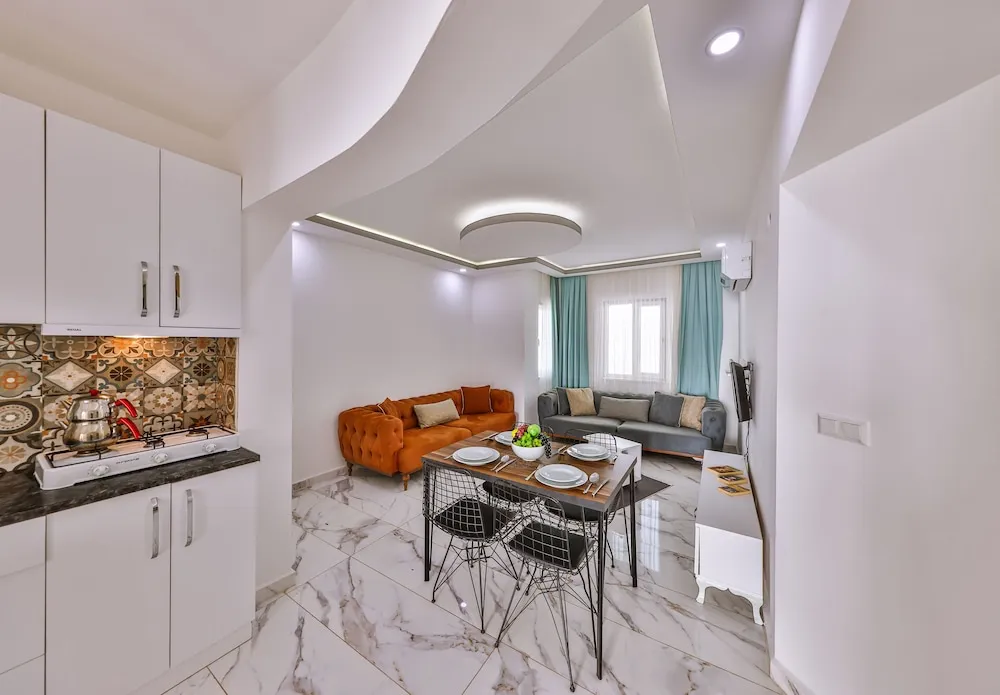 Standard Apart Daire, 1 Yatak Odası, Mutfak, Dağ Manzaralı