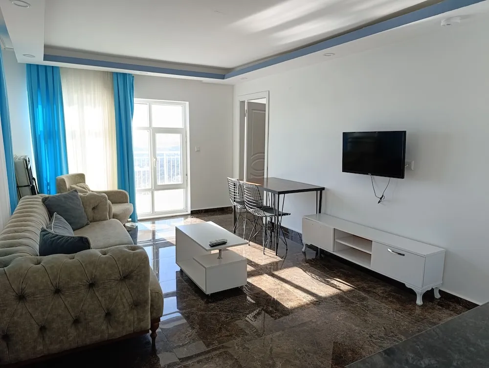 Deluxe Apart Daire, 1 Yatak Odası, Mutfak, Deniz Manzaralı