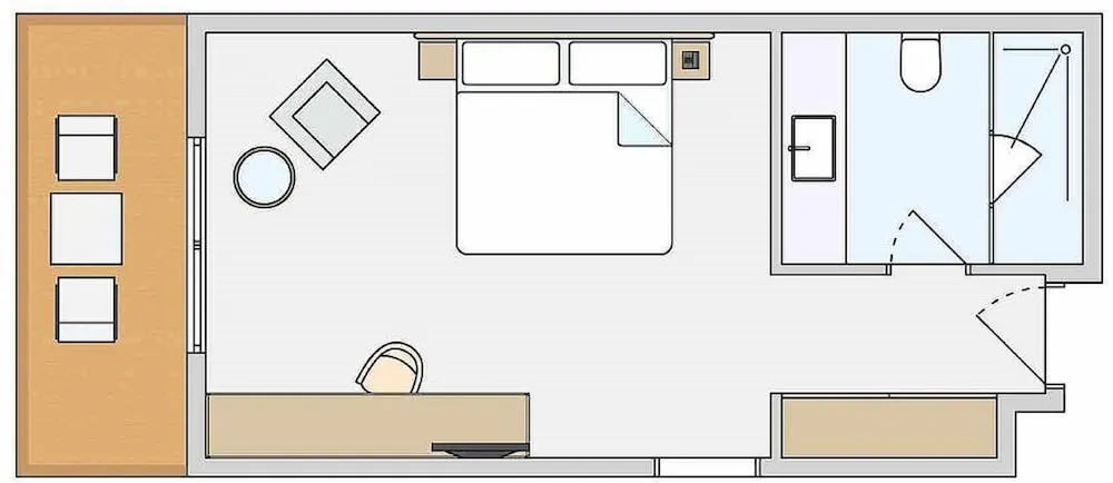 Family Tek Büyük Yataklı Oda (Superior MainBuilding Connecting Door)