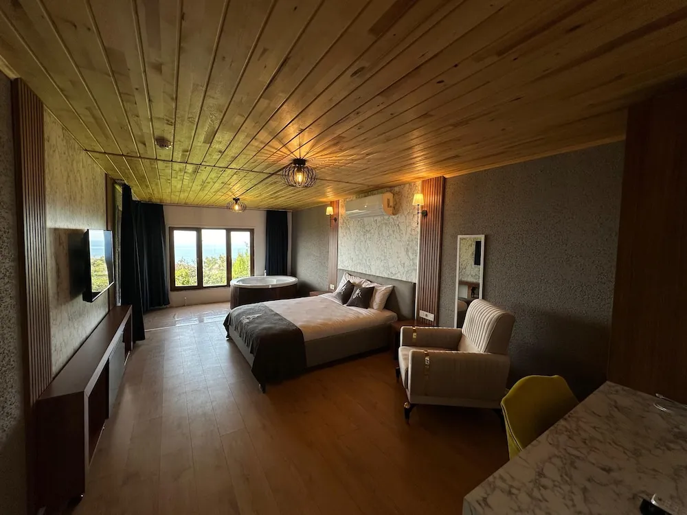 Luxury Bungalov, 3 Yatak Odası, Balkon, Deniz Manzaralı