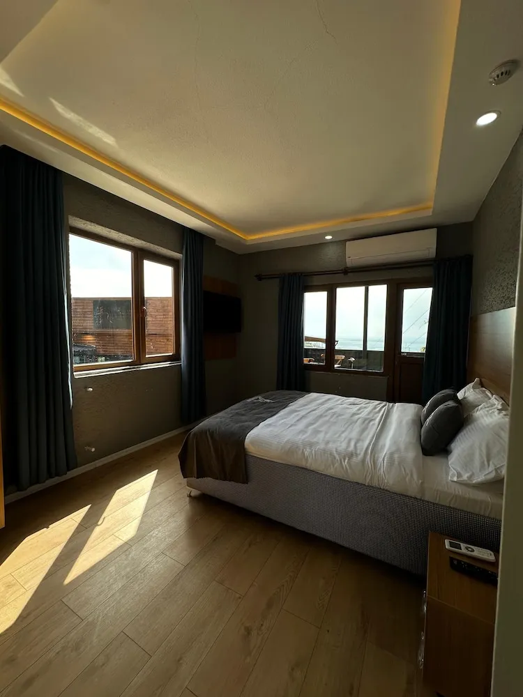 Deluxe Dağ Evi, 2 Yatak Odası, Balkon, Deniz Manzaralı