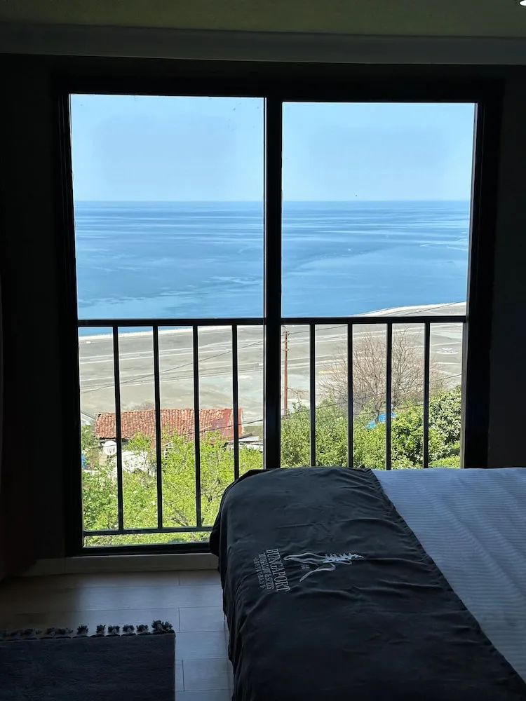 Deluxe Dağ Evi, 2 Yatak Odası, Balkon, Deniz Manzaralı