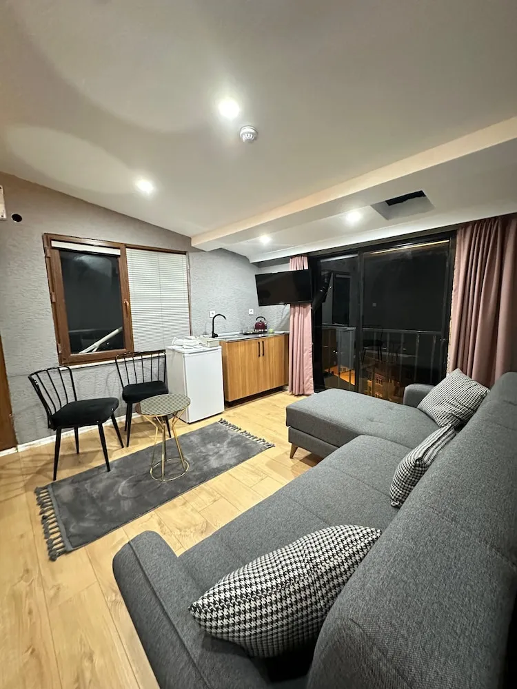 Deluxe Dağ Evi, 2 Yatak Odası, Balkon, Deniz Manzaralı