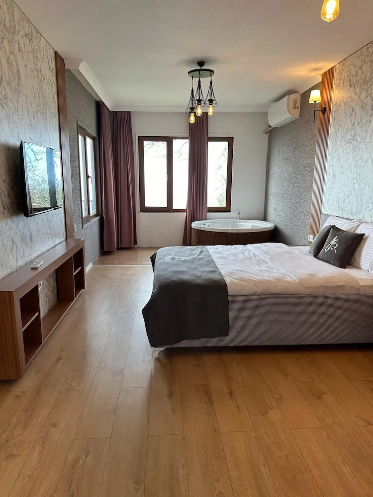 Luxury Bungalov, 1 Yatak Odası, Balkon, Deniz Manzaralı
