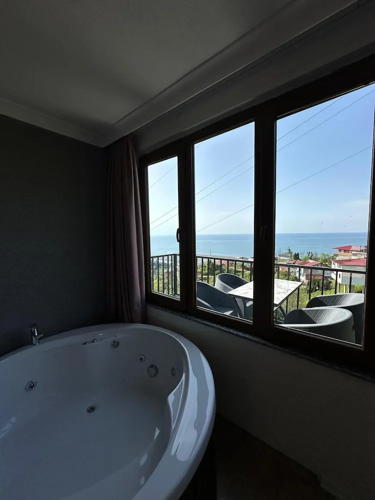 Luxury Bungalov, 1 Yatak Odası, Balkon, Deniz Manzaralı