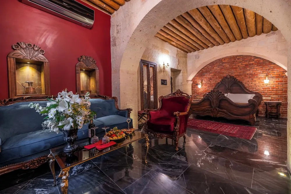 Premium Süit, 1 Çift Kişilik Yatak, Sıcak Su Küveti (Cave)