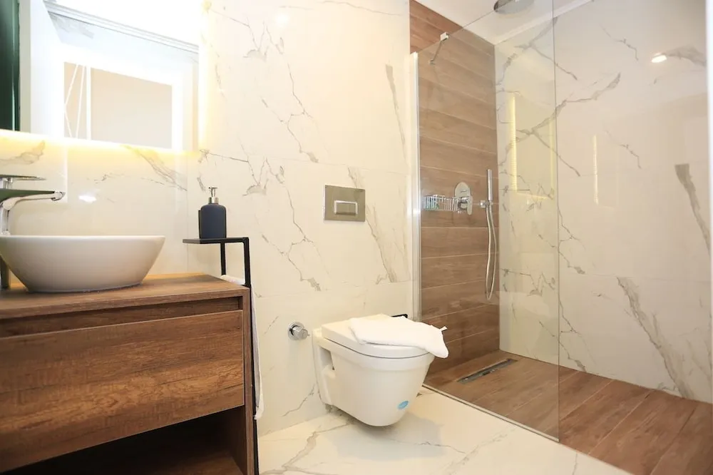 Deluxe Apart Daire, 2 Yatak Odası, Mutfak, Kısmi Deniz Manzaralı