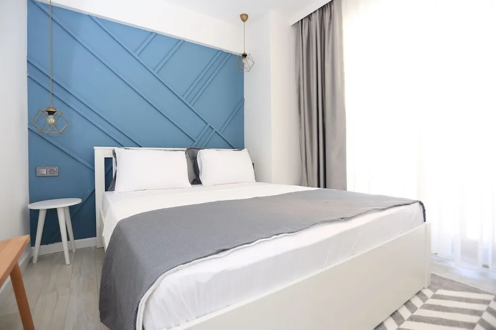 Deluxe Apart Daire, 2 Yatak Odası, Mutfak, Kısmi Deniz Manzaralı