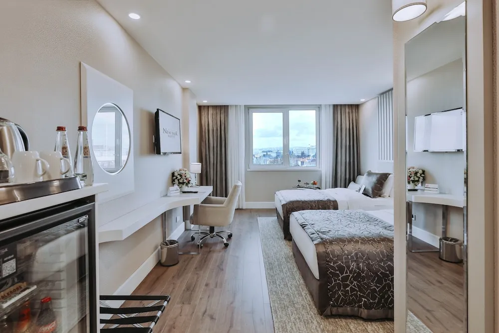 Deluxe İki Ayrı Yataklı Oda, 2 Tek Kişilik Yatak, Park Manzaralı (Park View)