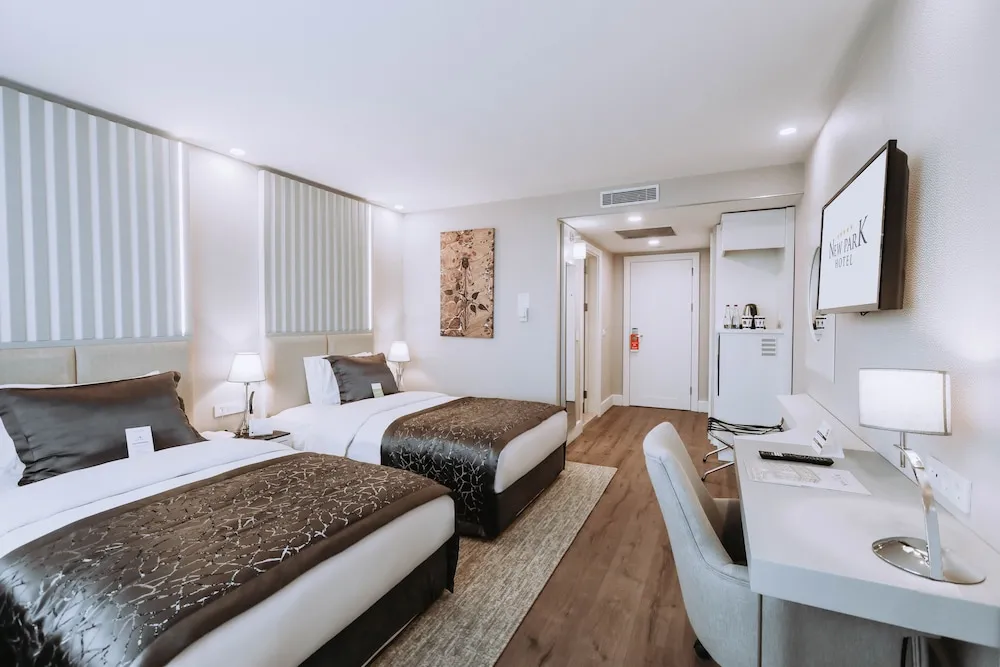 Deluxe İki Ayrı Yataklı Oda, 2 Tek Kişilik Yatak, Park Manzaralı (Park View)